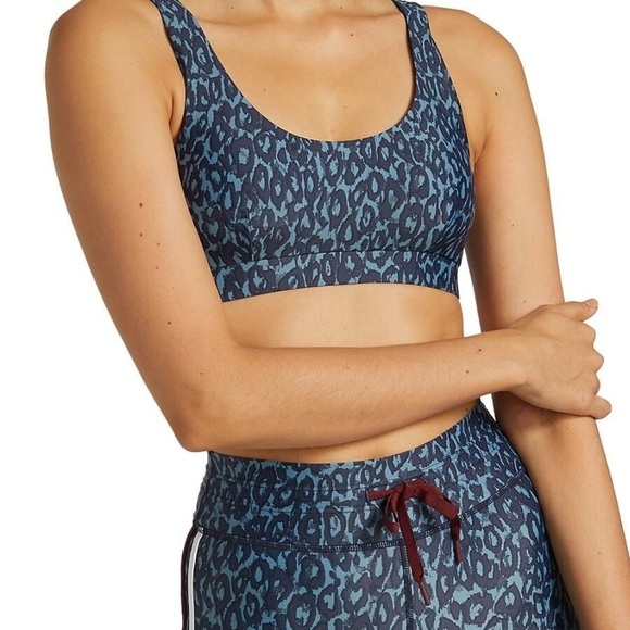 THE UPSIDE Leopard-print Set (Bra and Shorts) - Picture 1 of 9